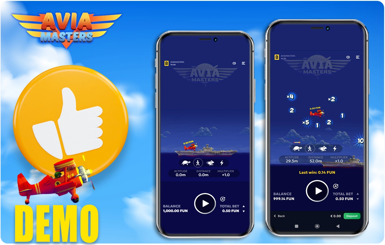 Advantages of the Avia Masters Demo